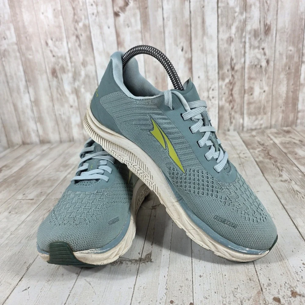 Altra Torin 4.5 Plush Womens‎ 7.5 Teal Blue Green Running Shoes AL0A4VR2419
